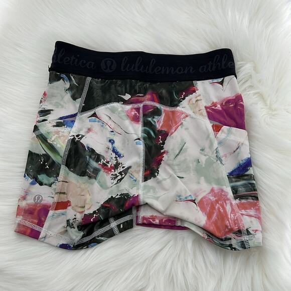 Lululemon What The Sport Short *Full-On Luxtreme - Pigment Wave Multi - 2 - Picture 7 of 7